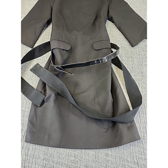 Pendleton Petite Black Dress Womens Size 10 - 100% Virgin Wool USA Made - Picture 2 of 9